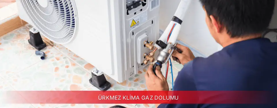 Ürkmez İlçemi ECA Klima Gaz Dolumu